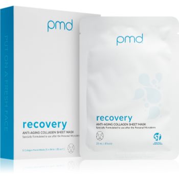 PMD Beauty Recovery Anti Aging masca de colagen 5 bucati