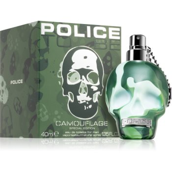 Police To Be Camouflage Eau de Toilette pentru bărbați