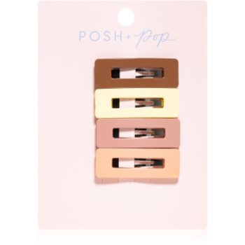 Posh+Pop Hair Accessories agrafe de par 4 pc