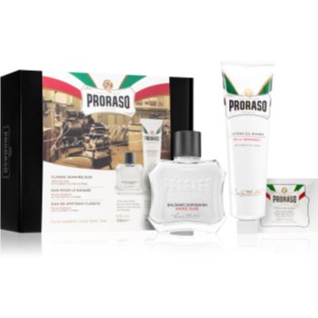 Proraso Classic Shaving Duo Sensitive Skin set cadou pentru bărbați notino.ro imagine noua
