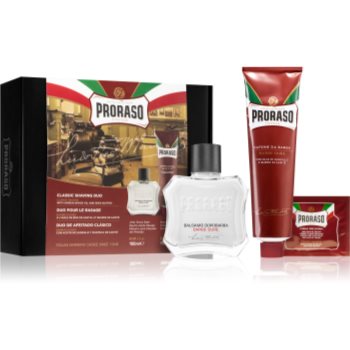 Proraso Set Classic Shaving set cadou Nourishing pentru bărbați accesorii imagine noua