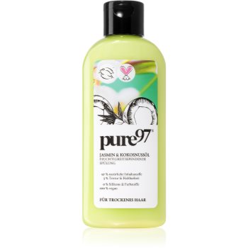 pure97 Jasmin & Kokosnussöl balsam hidratant pentru par uscat