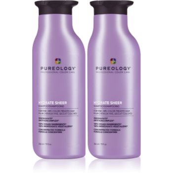 Pureology Hydrate Sheer shampoo Duopack набір