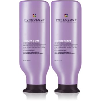 Pureology Hydrate Sheer conditioner Duopack set Condiționere pentru păr, Pureology Hydrate Sheer conditioner Duopack set - Sellmag.ro