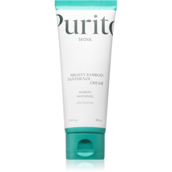 Purito Mighty Bamboo Panthenol Cream crema Intensiv Regeneratoare reface bariera protectoare a pielii