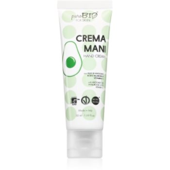puroBIO Cosmetics For Skin crema nutritiva de maini