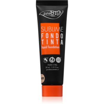 puroBIO Cosmetics Sublime fond de ten lichid