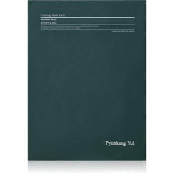 Pyunkang Yul Calming Mask Pack заспокійлива косметична марлева маска для інтенсивного зволоження 10x25 мл