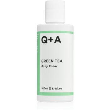 Q+A Green Tea tonic pentru curățarea tenului cu ceai verde notino.ro imagine noua