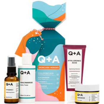 Q+a skincare heroes set cadou (pentru o piele perfecta)