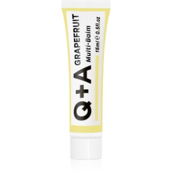 Q+A Grapefruit balsam multifuncțional de buze