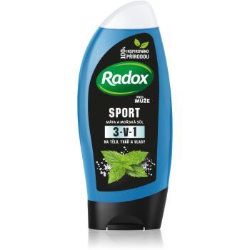 Radox Men Feel Sporty 2 in 1 gel de dus si sampon