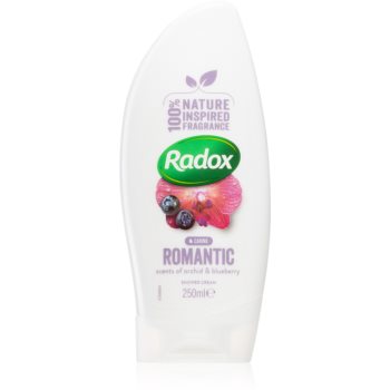 Radox Romantic Orchid & Blueberry gel de dus delicat notino.ro