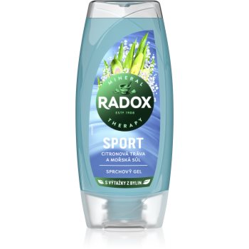 Radox Sport Mint & Sea Salt Gel de duș energizant pentru femei