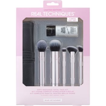 Real techniques soft radiance set de pensule cu husă