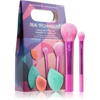 Real techniques limited edition feeling festive set cadou (pentru look perfect)