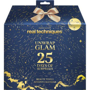Real Techniques Unwrap Glam 25 Days of Suprises новорічний календар