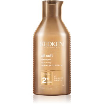 Redken All Soft sampon hranitor pentru par uscat si fragil