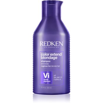 Redken Color Extend Blondage sampon violet neutralizeaza tonurile de galben