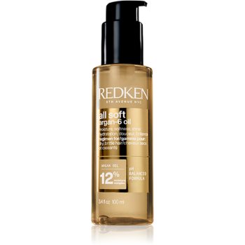 Redken All Soft ulei hrănitor pentru par uscat si fragil