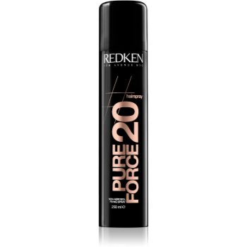 Redken Pure Force 20 fixativ fara aerosoli accesorii imagine noua