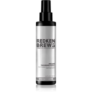 Redken Brews spray pentru volum pentru par fin