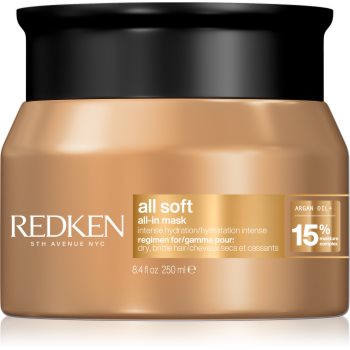 Redken All Soft mască de hidratare profundă pentru par uscat Masca pentru par, Redken All Soft mască de hidratare profundă pentru par uscat - Sellmag.ro