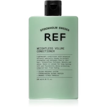 REF Weightless Volume Conditioner Balsam pentru par fin si moale. volum de la radacini