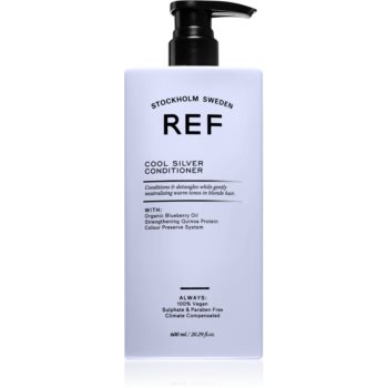 REF Cool Silver Conditioner balsam hidratant de neutralizare tonuri de galben