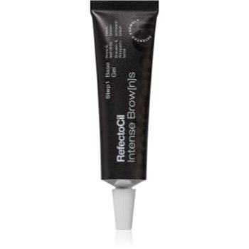 RefectoCil Intense Brow[n]s Base Gel vopsea pentru sprancene si gene cu textura de gel