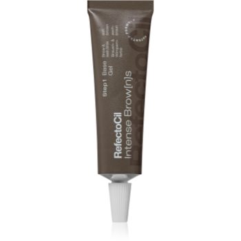 RefectoCil Intense Brow[n]s Base Gel vopsea pentru sprancene si gene cu textura de gel