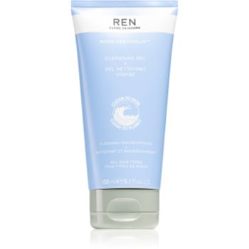 REN Rosa Centifolia™ Cleansing Gel gel fresh de curatare pentru toate tipurile de ten