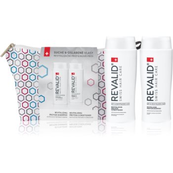 Revalid Revitalizing Protein Shampoo + Conditioner ingrijire par (set cadou)