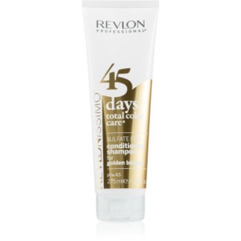 Revlon Professional Revlonissimo Color Care 2 în 1 șampon și balsam pentru păr blond mediu