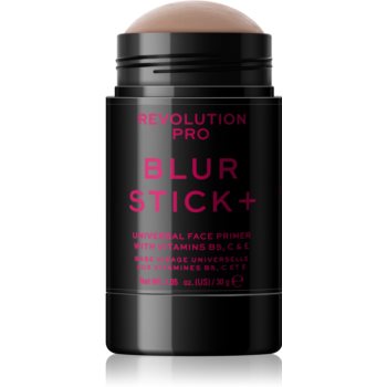 Revolution PRO Blur Stick + Primer pentru minimalizarea porilor cu vitamine B, C, E accesorii imagine noua