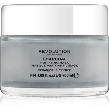 Revolution Skincare Charcoal masca de fata pentru curatare