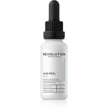 Revolution skincare peeling solution exfoliant facial pentru tenul uscat