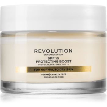 Revolution Skincare Moisture Cream crema hidratanta pentru ten uscat SPF 15