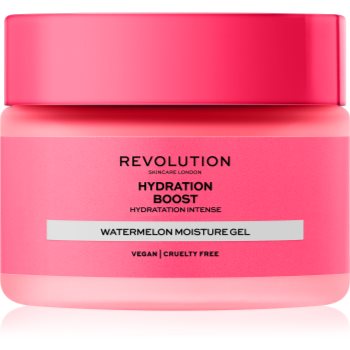 Revolution Skincare Boost Hydrating Watermelon crema gel pentru hidratare.