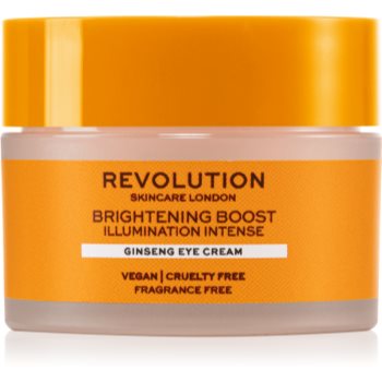 Revolution Skincare Boost Brightening Ginseng crema de ochi iluminatoare