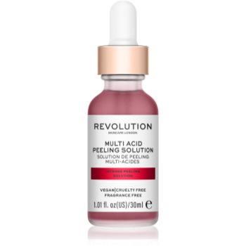 Revolution Skincare Multi Acid Peeling Solution peeling de curățare profundă Cu AHA Acizi