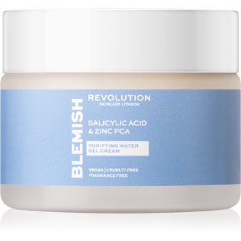 Revolution Skincare Blemish Salicylic Acid & Zinc PCA crema gel pentru hidratare. pentru ten gras si problematic accesorii