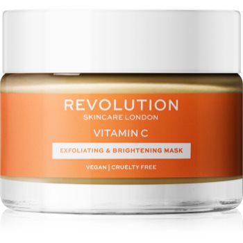 Revolution Skincare Vitamin C masca pentru exfoliere pentru strălucirea și netezirea pielii notino.ro imagine noua
