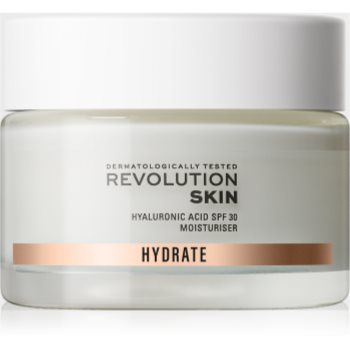 Revolution Skincare Hydrate Hyaluronic Acid crema de fata hidratanta SPF 30