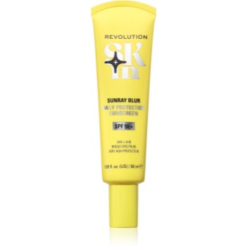 Revolution Skincare Sunray Blur Daily Protection crema de soare pentru fata cu niacinamidă