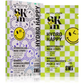 Revolution Skincare S.W.Smiley Skin маска-пілінг на ніс 8 кс