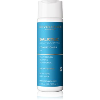 Revolution Haircare Skinification Salicylic Balsam de curățare pentru par gras