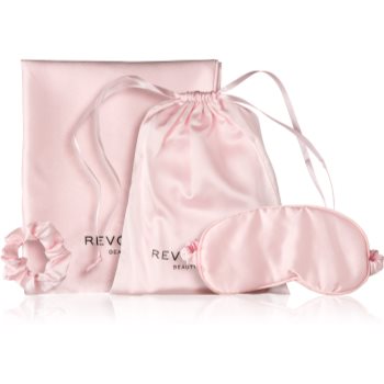 Revolution Haircare The Beauty Sleep set cadou Pink (pentru par ondulat si cret) culoare notino.ro