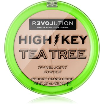 Revolution Relove High Key pudră transparentă compactă pentru pielea problematica accesorii