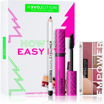 Revolution relove how to: easy eye set cadou (pentru ochi)